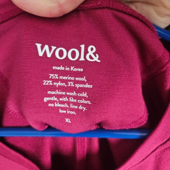 Wool& beetroot Sierra - Picture 2 of 2